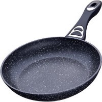 Сковорода 24см мрам/крошка с крышкой МВ (27682)
