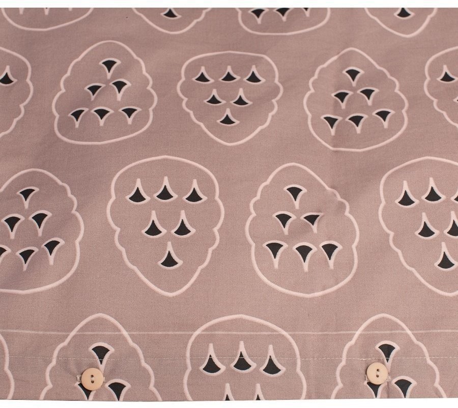 Пододеяльник из перкаля с принтом Симметрия леса russian north, 200х220 см (67352)