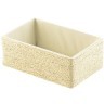 Корзина для хранения lian, 26х16х10 см, светло-бежевая (74853)