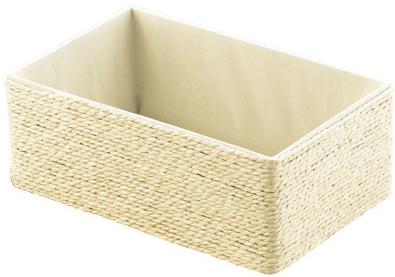 Корзина для хранения lian, 26х16х10 см, светло-бежевая (74853)