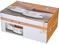 Чайный набор &quot;диаманд&quot; на 2 персоны 4 пр. 220 мл Lefard (359-370)