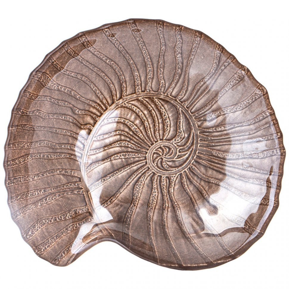 Блюдо "snail" sand 25см Bronco (336-080)