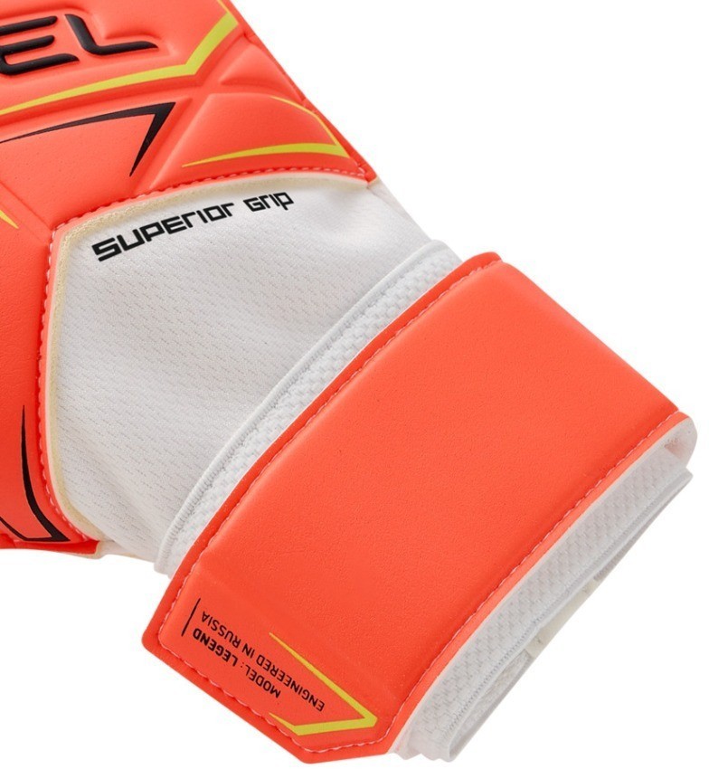 Перчатки вратарские JOGEL Legend SL3 Roll Flat, коралловый (2119283)