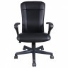 Кресло офисное Brabix Optima MG-370 экокожа/ткань черное 531580 (84653)
