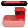 Ланч-бокс on the go, 900 мл, красный (67129)