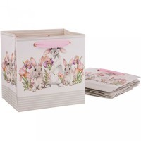 Комплект бумажных пакетов из 4 шт. 20*20*15 см Lefard (521-245)