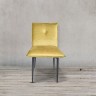 Стул Дуакс SC-3060HQ/CW260-16, 7, каркас металл, обивка бархат, CW260-16 warm yellow, ROOMERS FURNITURE