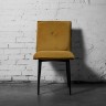 Стул Дуакс SC-3060HQ/CW260-16, 7, каркас металл, обивка бархат, CW260-16 warm yellow, ROOMERS FURNITURE