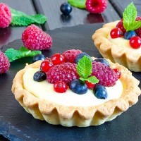 Формы для выпекания тарталеток красные 4шт. Guardini 51204HV