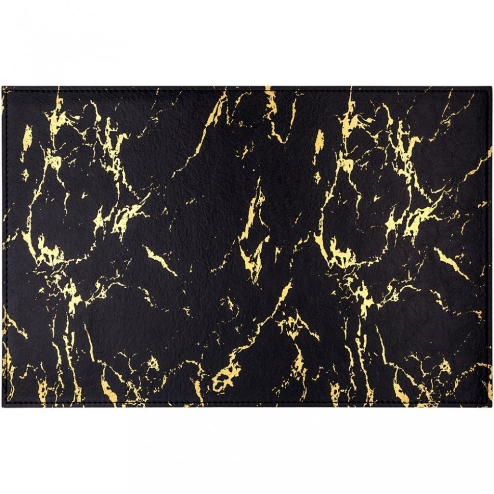 Набор подстановочных салфеток "fantasy" черное золото двухслойная 45x30 см, 4 шт Lefard (771-352)