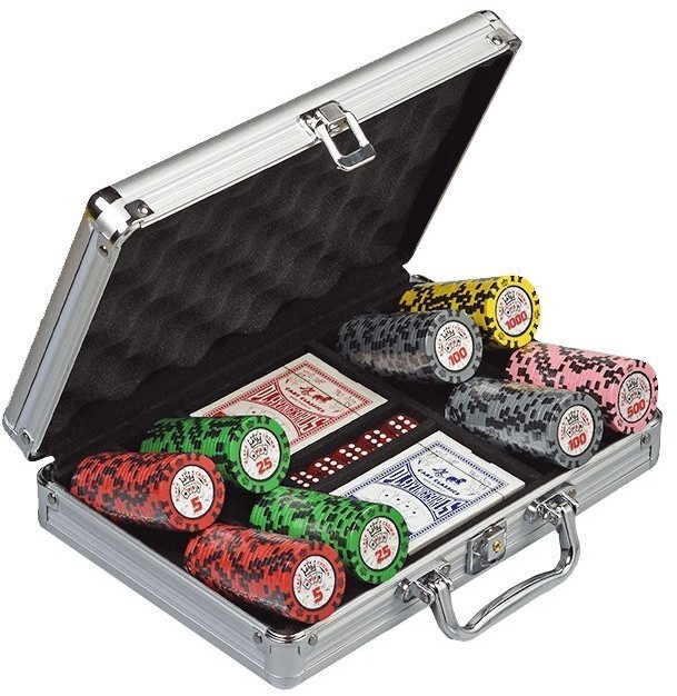 Набор для покера Black Crown на 200 фишек (31463)