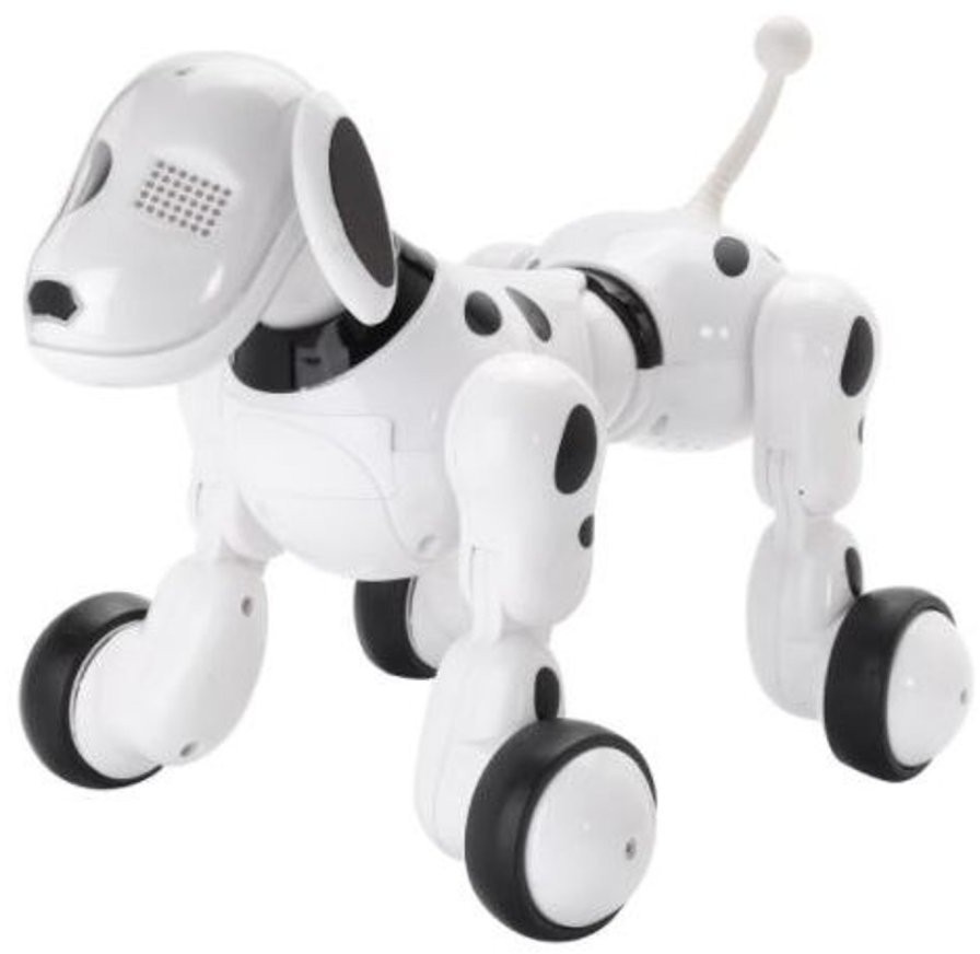 Интерактивная собака Zoomer на радиоуправлении (аккумулятор, музыка, звук, свет) (CS-619)