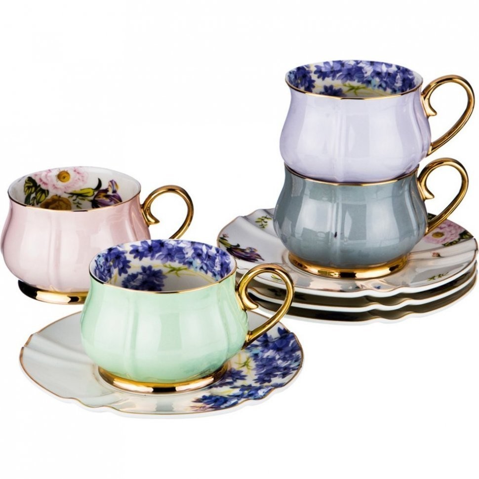 Чайный набор на 4 персоны, 8 пр., 230 мл. Lefard (275-1000)