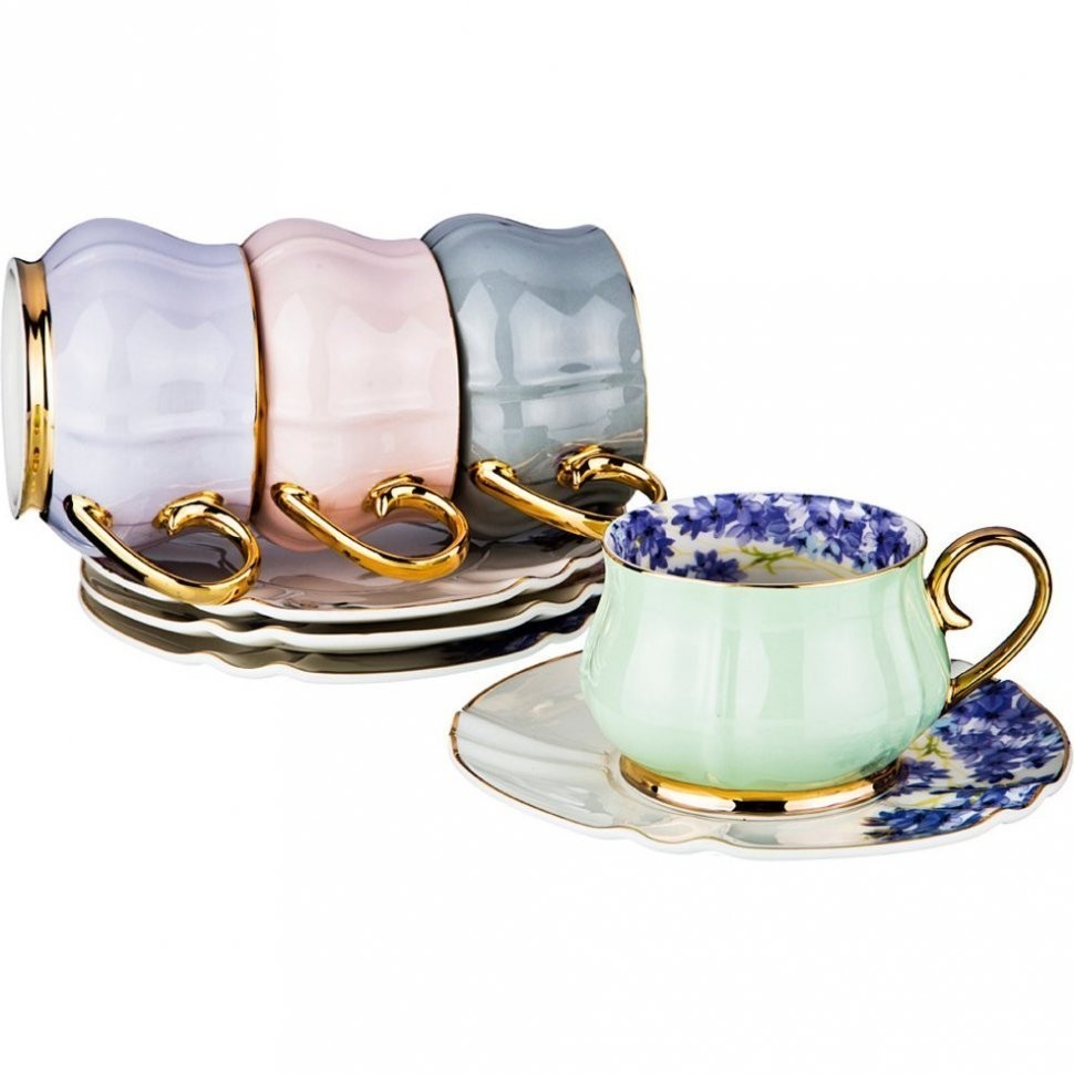 Чайный набор на 4 персоны, 8 пр., 230 мл. Lefard (275-1000)