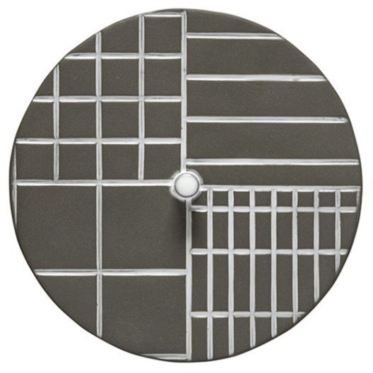 Тарелка 1POD161-WHI(1POD161-01617G), 15,5 см, керамика, white/grey, Costa Nova