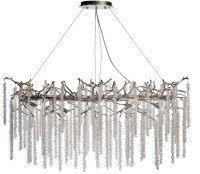 Люстра 120*45см, металл цвет серебро (TT-00012987)