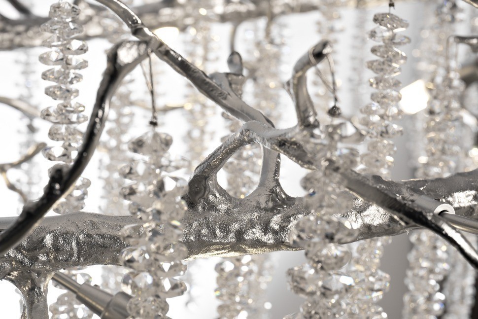 Люстра 120*45см, металл цвет серебро (TT-00012987)