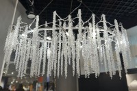 Люстра 120*45см, металл цвет серебро (TT-00012987)