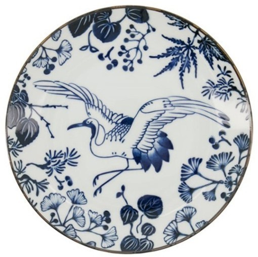 Тарелка 16718, 20.6, фарфор, blue/white, TOKYO DESIGN