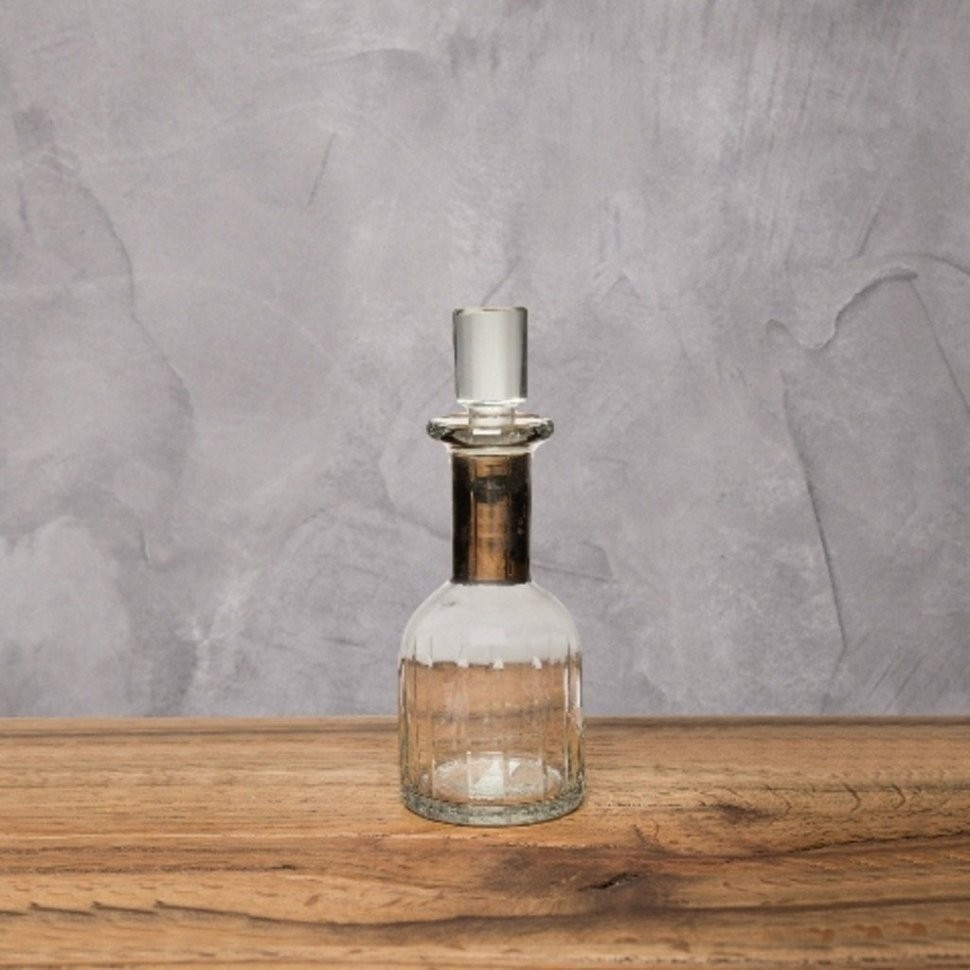 Графин 2121K, хрусталь, посеребрение, clear/silver, ROOMERS TABLEWARE