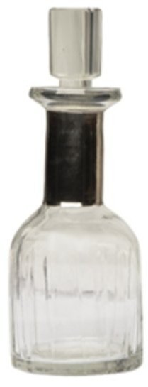 Графин 2121K, хрусталь, посеребрение, clear/silver, ROOMERS TABLEWARE