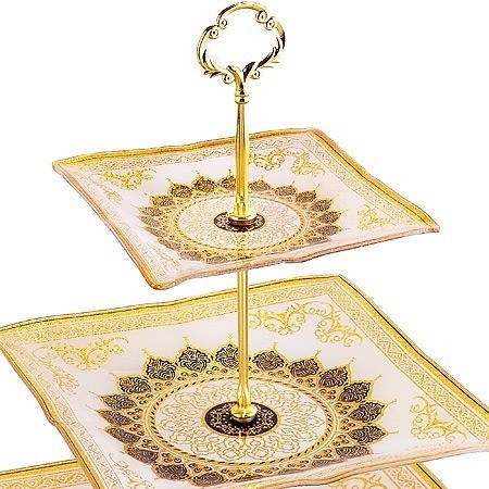 Этажерка 3 уровня, квадрат (7021-32)