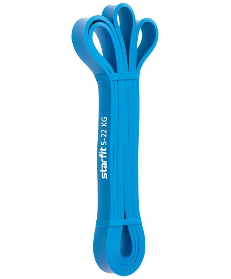 Эспандер многофункциональный ES-802 ленточный,  5-22 кг, 208х2,2 см, синий (732662)