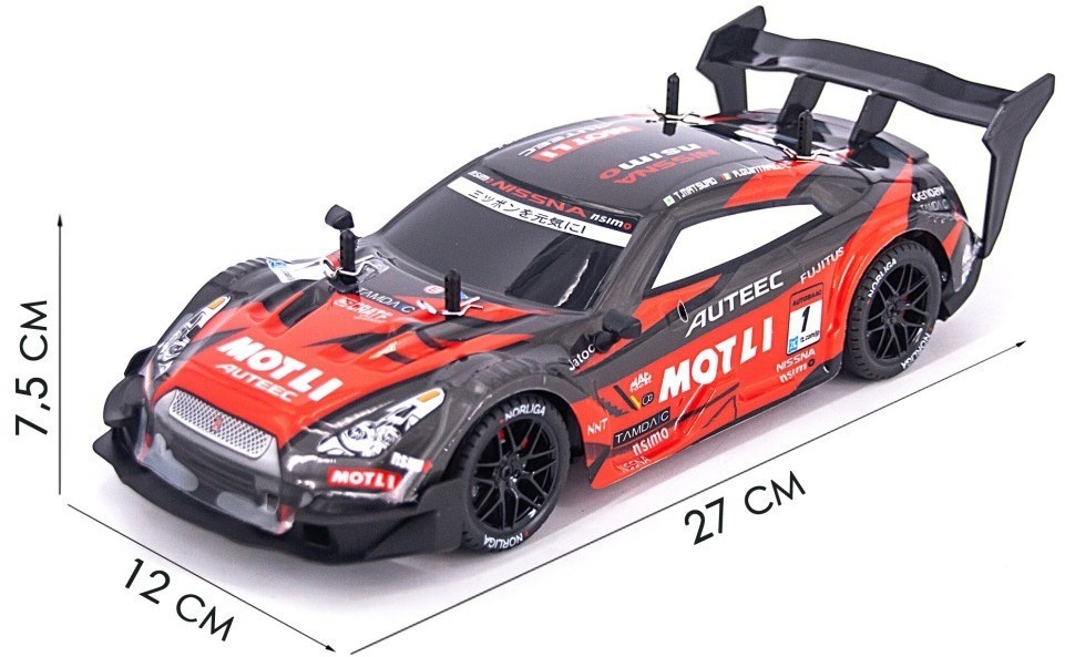 Радиоуправляемая машина для дрифта Nissan GTR R35 4WD 1:14 - RC-18B