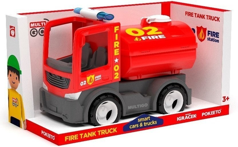 Пожарная машина с цистерной игрушка 22 см (27082EF-CH)