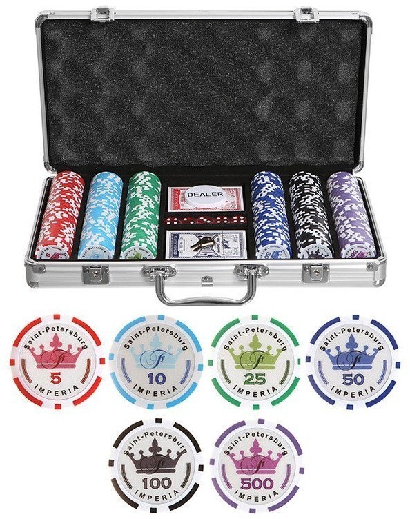 Набор для покера Empire на 300 фишек (32113)