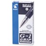 Ручка гелевая с грипом Pilot G-1 Grip 0,3 мм черная BLGP-G1-5/140197 (12) (66958)