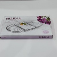 Менажница SELENA 3 секции овал (1322)