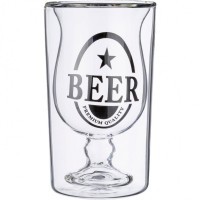 Стакан с двойными стенками &quot;double-wall&quot; 320 мл. диаметр=8,5 см. высота=14,5 см. Agness (250-114)