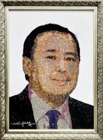 Картина Портрет37 с кристаллами Swarovski (2402)