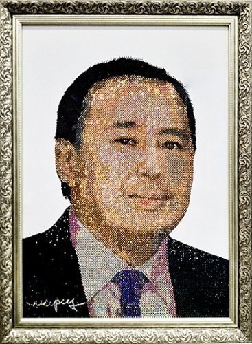 Картина Портрет37 с кристаллами Swarovski (2402)