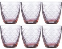 Набор стаканов для виски &quot;elisabeth brown smoke&quot; из 6 шт. 300 мл. высота=9 см. Bohemia Crystal (674-738)