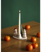 Подсвечник новогодний enchanted forest из коллекции new year essential, 14 см (78342)