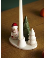 Подсвечник новогодний enchanted forest из коллекции new year essential, 14 см (78342)