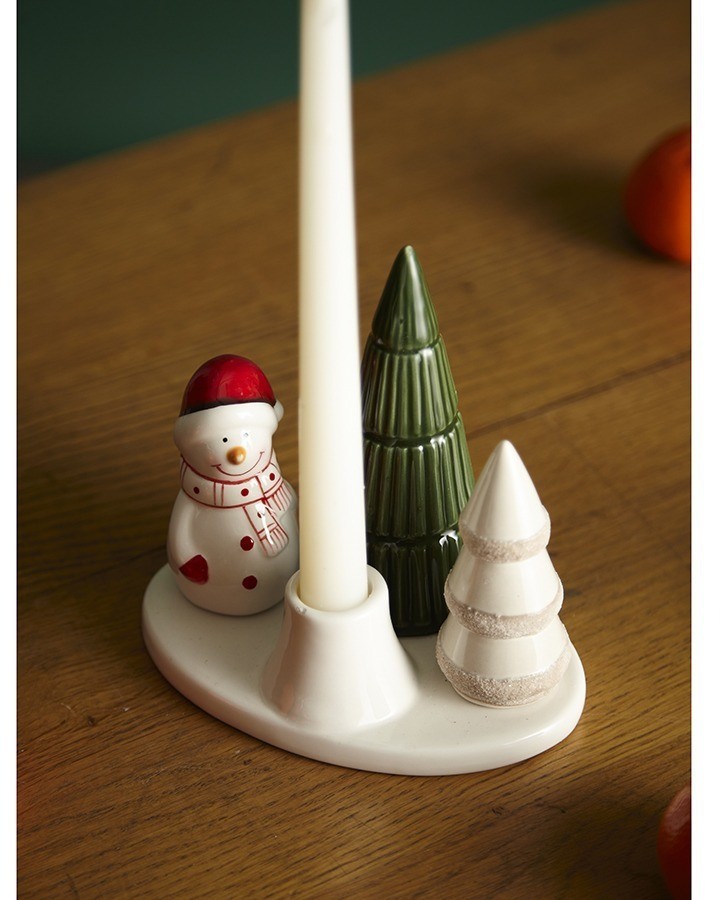 Подсвечник новогодний enchanted forest из коллекции new year essential, 14 см (78342)