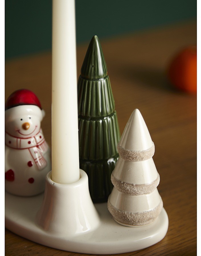 Подсвечник новогодний enchanted forest из коллекции new year essential, 14 см (78342)