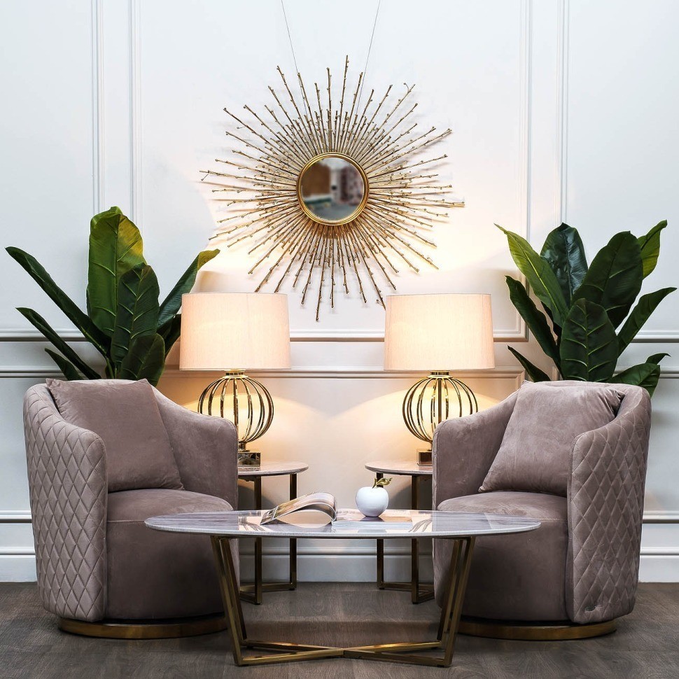 Зеркало декоративное d101см (TT-00001366)