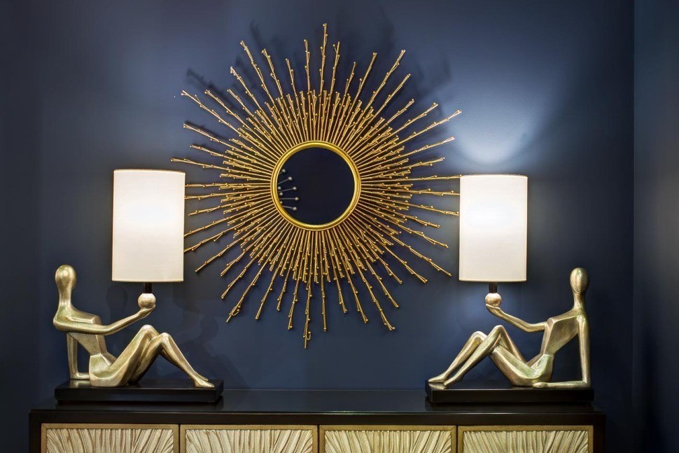 Зеркало декоративное d101см (TT-00001366)