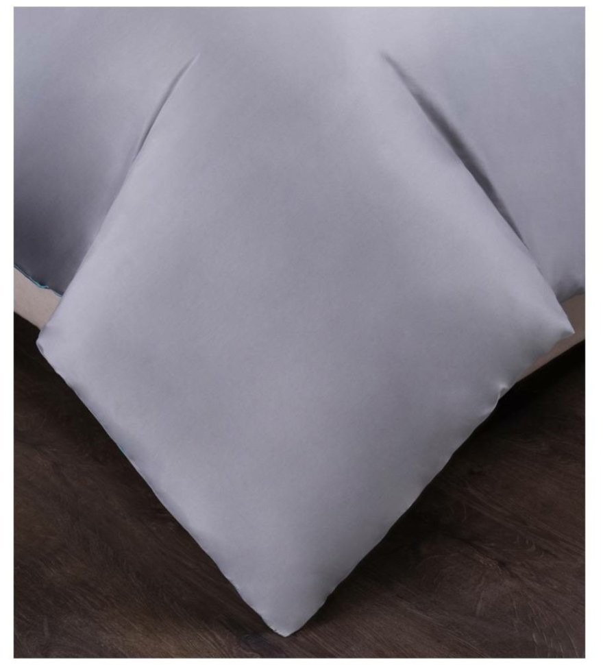 Кпб 2х сп "мозаика" хлопок 100%,фуксия+серый, сатин, SANTALINO (985-024)