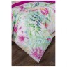 Кпб 2-х сп "тропикана",хлопок 100%,белый+фуксия,под175*215 -1шт., пр 240*240 -1шт., нав 70*70*5-2шт SANTALINO (985-241)