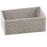 Корзина для хранения lian, 26х16х10 см, светло-серая (74854)