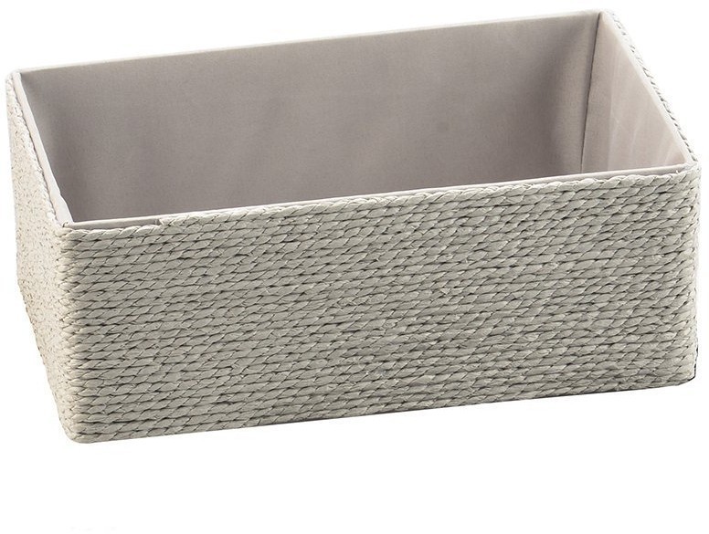Корзина для хранения lian, 26х16х10 см, светло-серая (74854)
