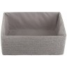 Корзина для хранения lian, 26х16х10 см, светло-серая (74854)
