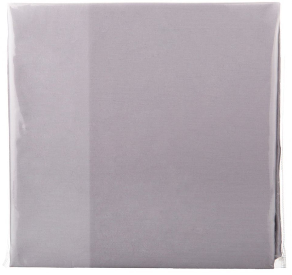 Наволочка "бейсик" 70*70 см. 100% хлопок, сатин, серый SANTALINO (985-717)