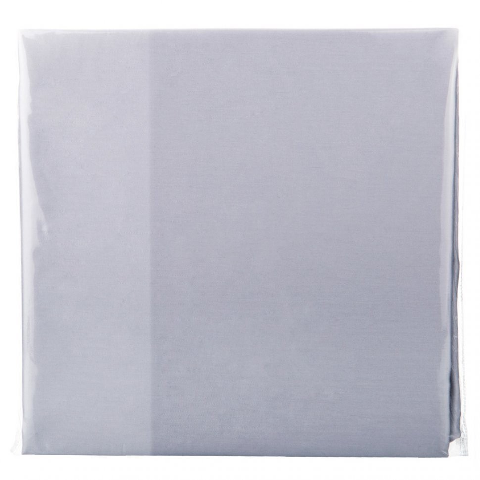 Наволочка "бейсик" 70*70 см. 100% хлопок, сатин, серый SANTALINO (985-717)