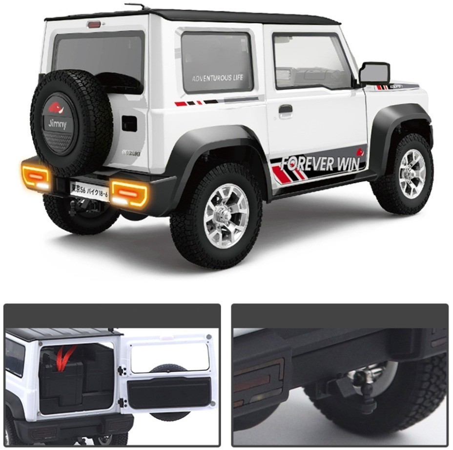Радиоуправляемый внедрожник Suzuki Jimny PRO (свет, выхлоп, Li-Po 5C) (HG4-53-PRO-WHITE)
